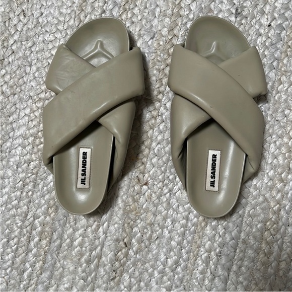 Jil Sander puffy Sandals 41